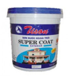 Sơn Ngoại Thất Super Coat Màu Đậm 18Lit