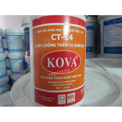 Chất Chống Thấm Co Giãn CT-14 1kg Chất Chống Thấm Co Giãn CT-14 1kg